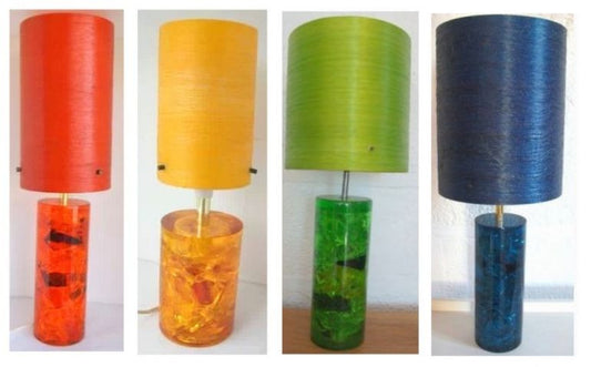 Vintage Toffee Paper Lamps