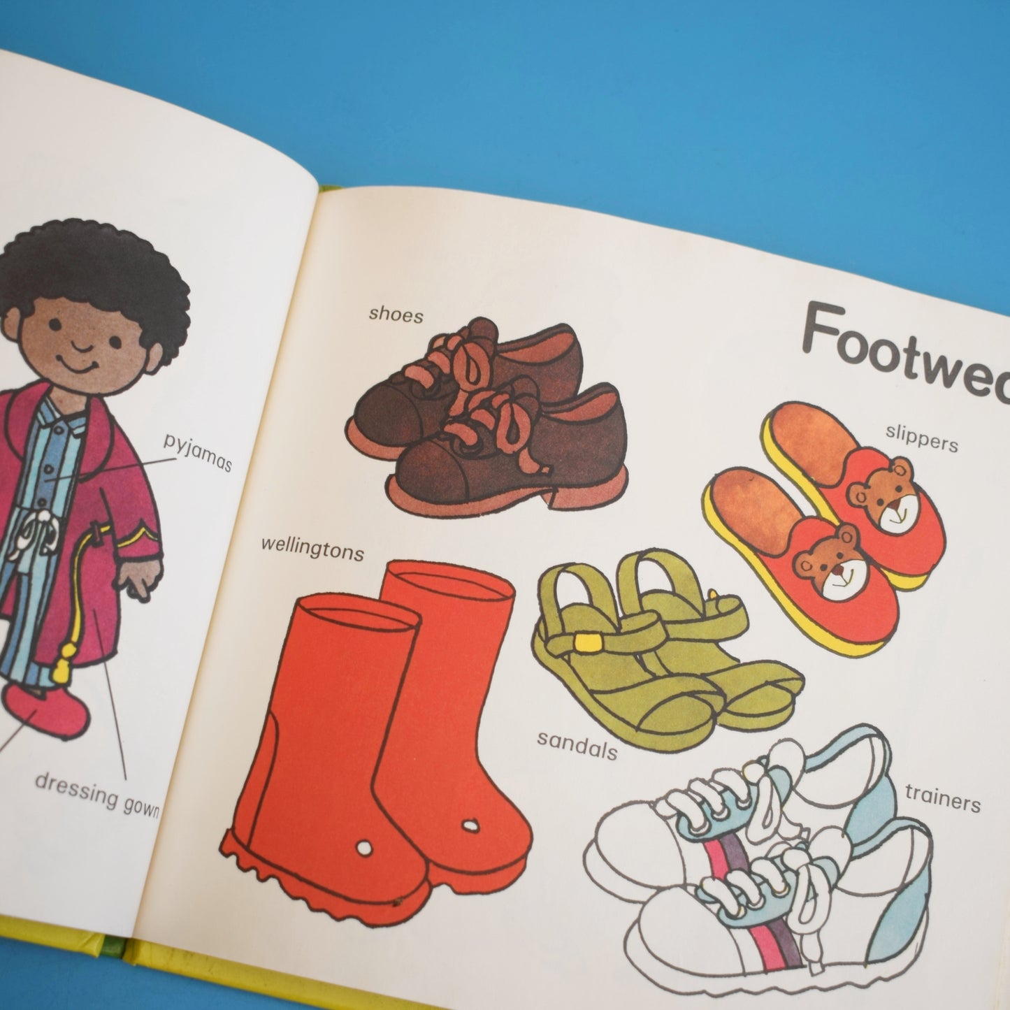 Vintage 1980s Ladybird Picture Word Books - Places to Go / Me