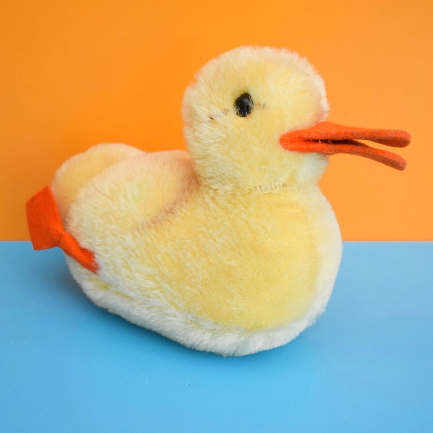 Vintage 1960s Steiff Duckling Mohair Figure