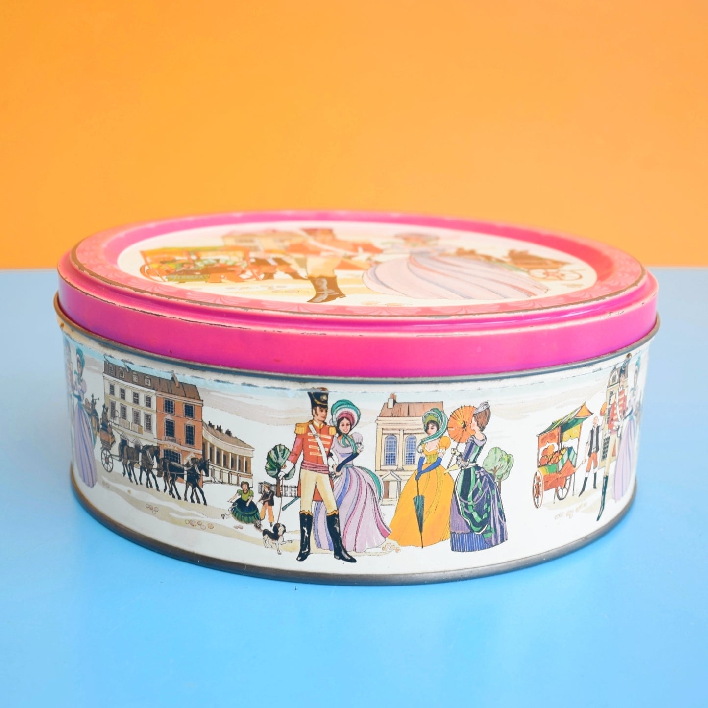 Vintage 1970s Quality Street Tins & New Chocolates - Yummy