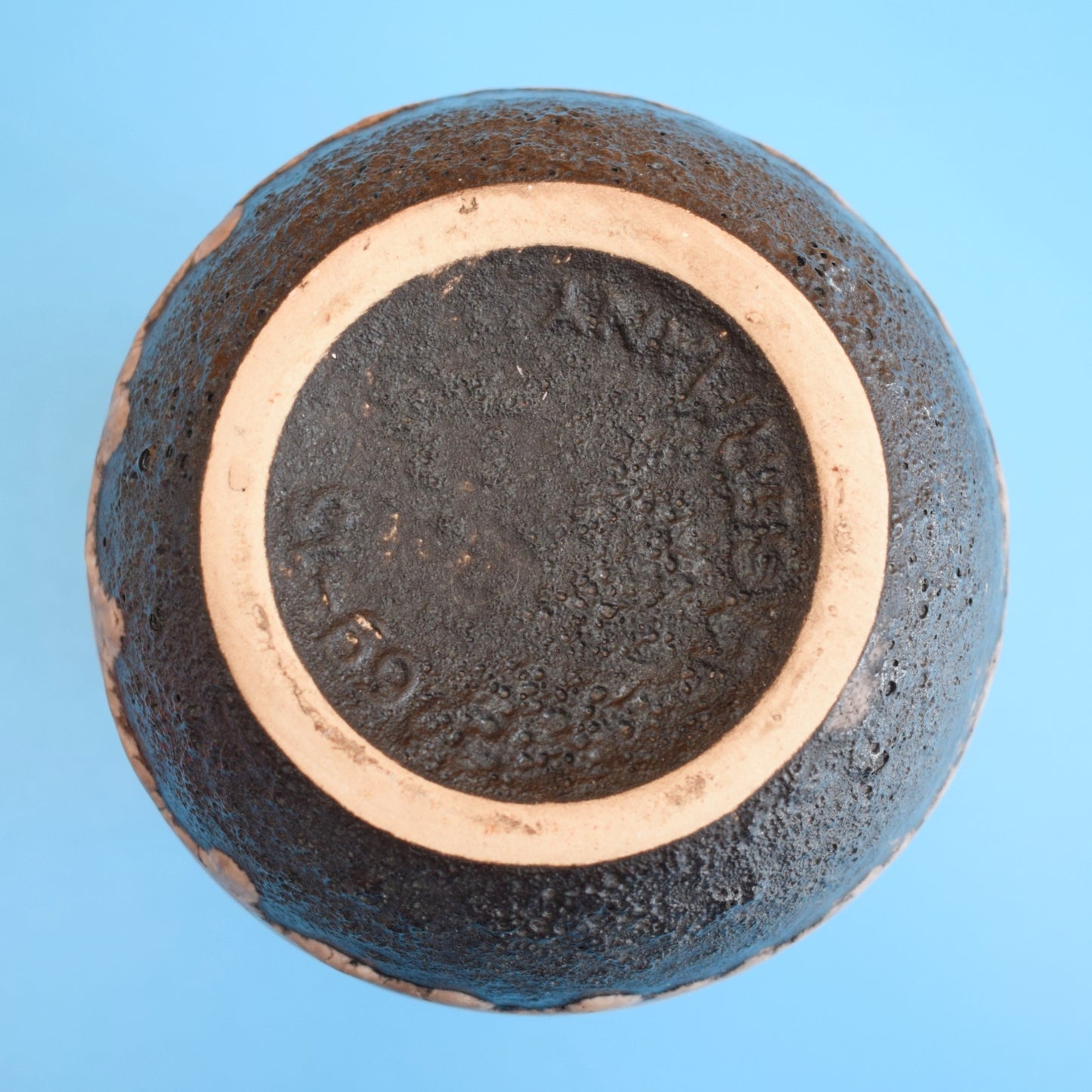 Vintage 1970s West German Small Ceramic Vase - 269-15