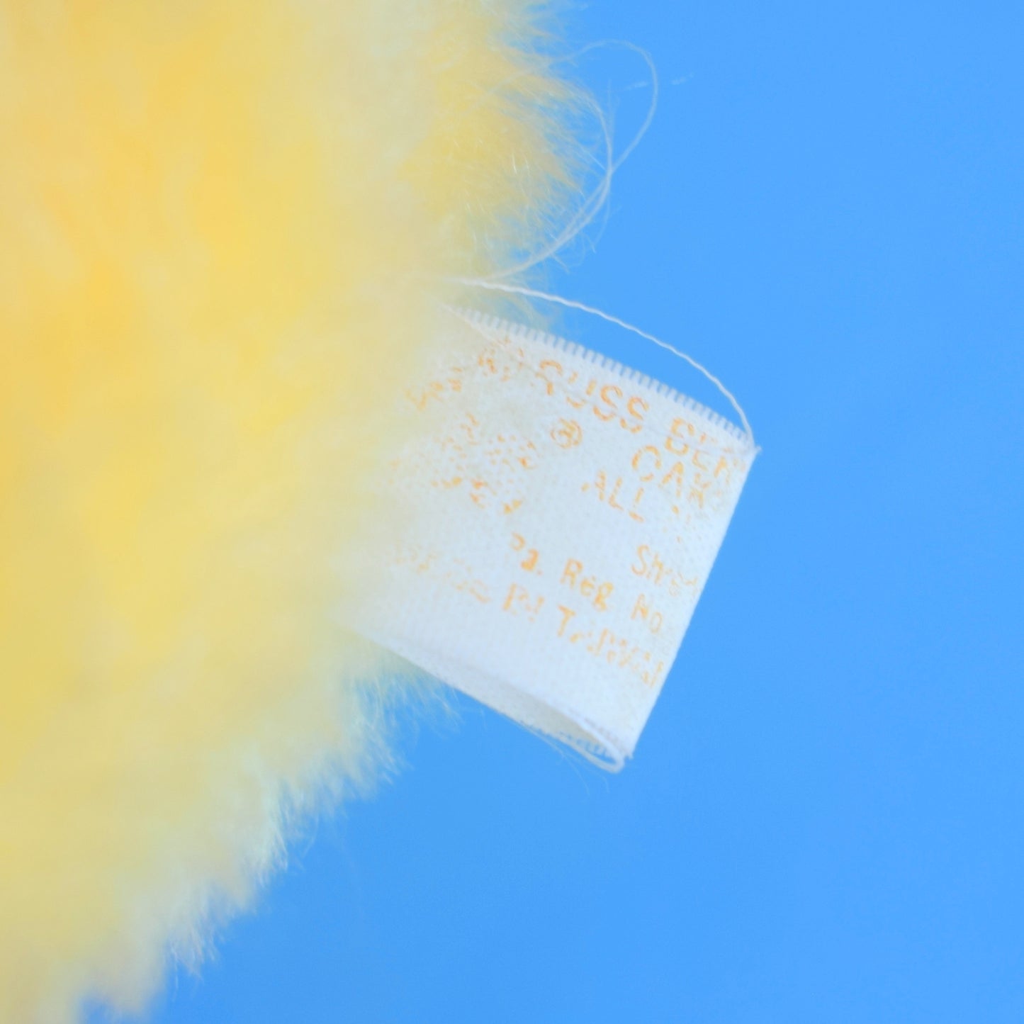 Vintage 1980s Fluffy Bird Toy - Russ Leister Looney Bird