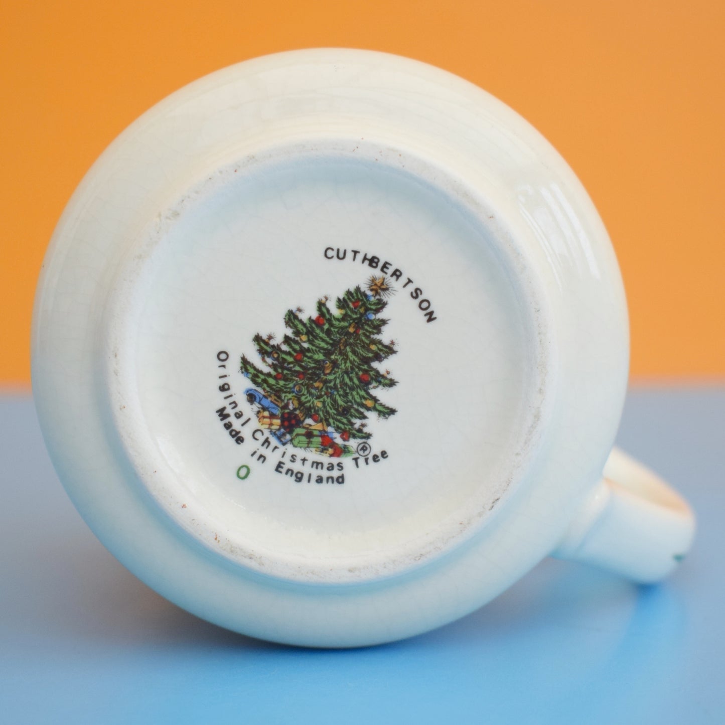 Vintage 1980s Christmas Tree Mug - Cuthbertson by Pineapple Retro