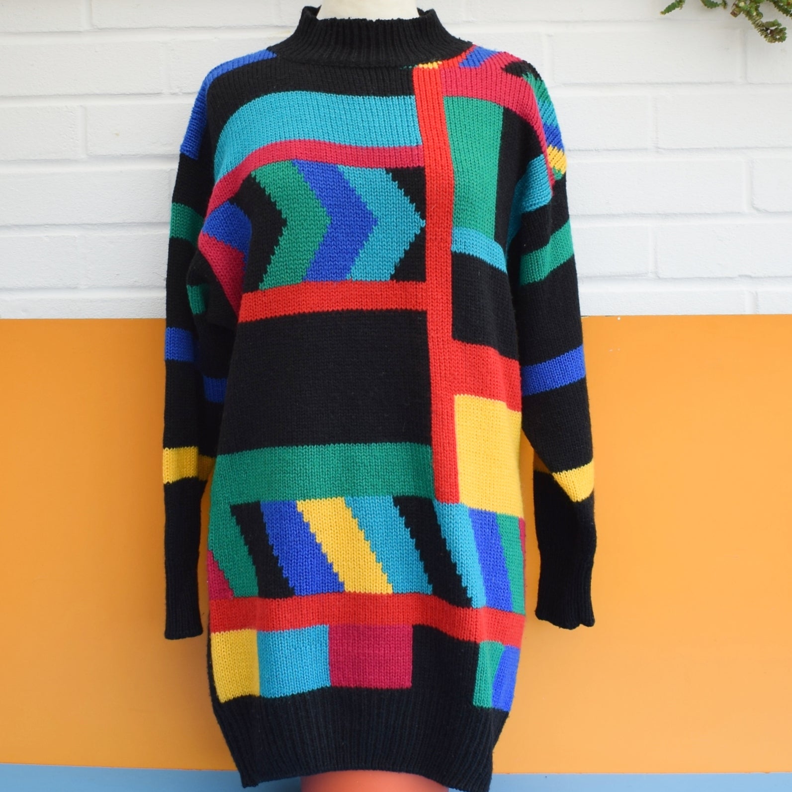 Vintage 1980s Jumper Dress Size 14 – Pineapple Retro