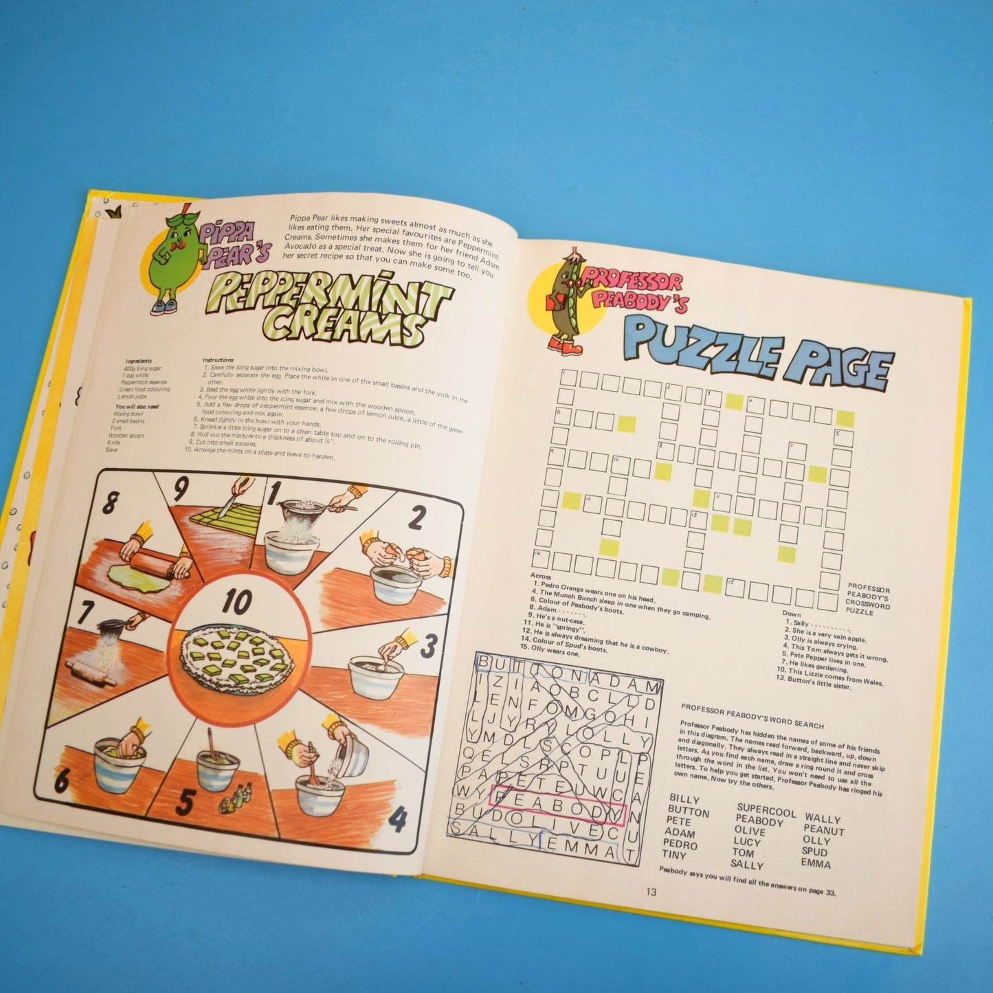 Vintage 1980s Munch Bunch Annual by Pineapple Retro