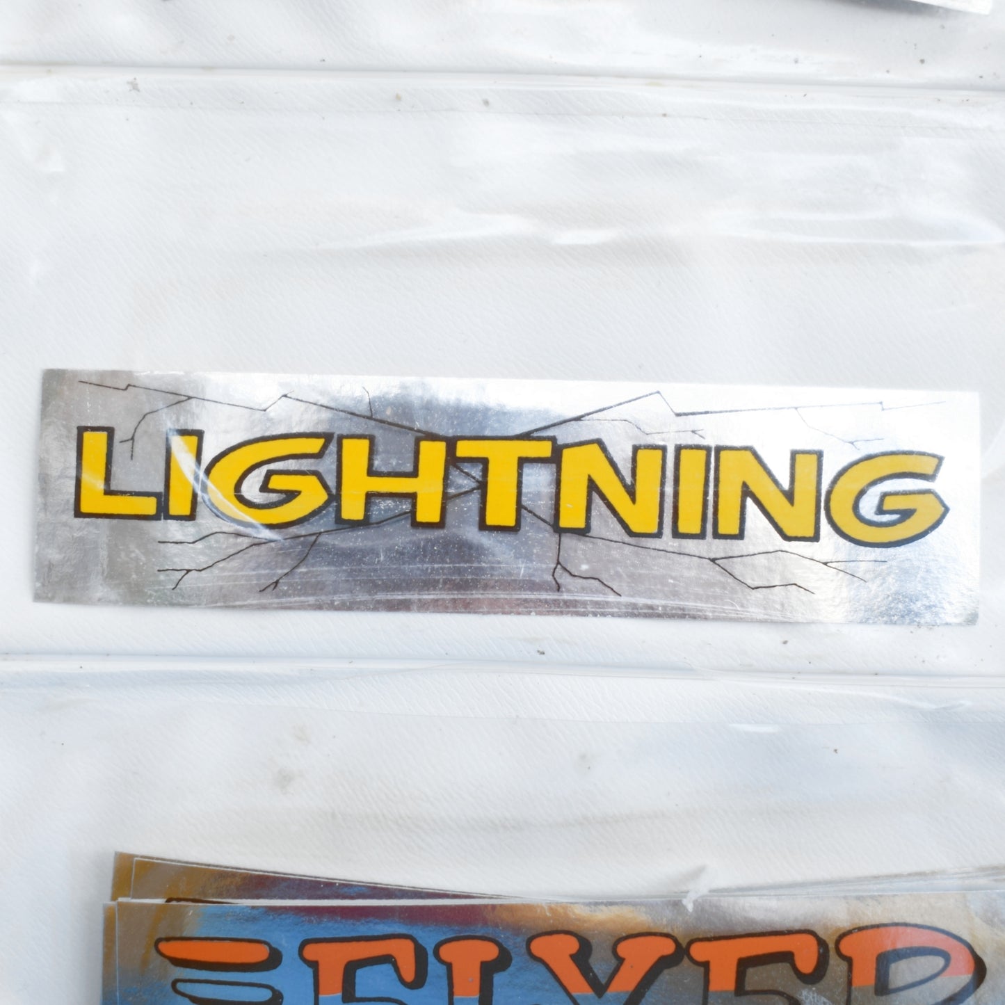 Vintage 1970s Foil Stickers - Bikes / School Books Etc - Chopper / Concord