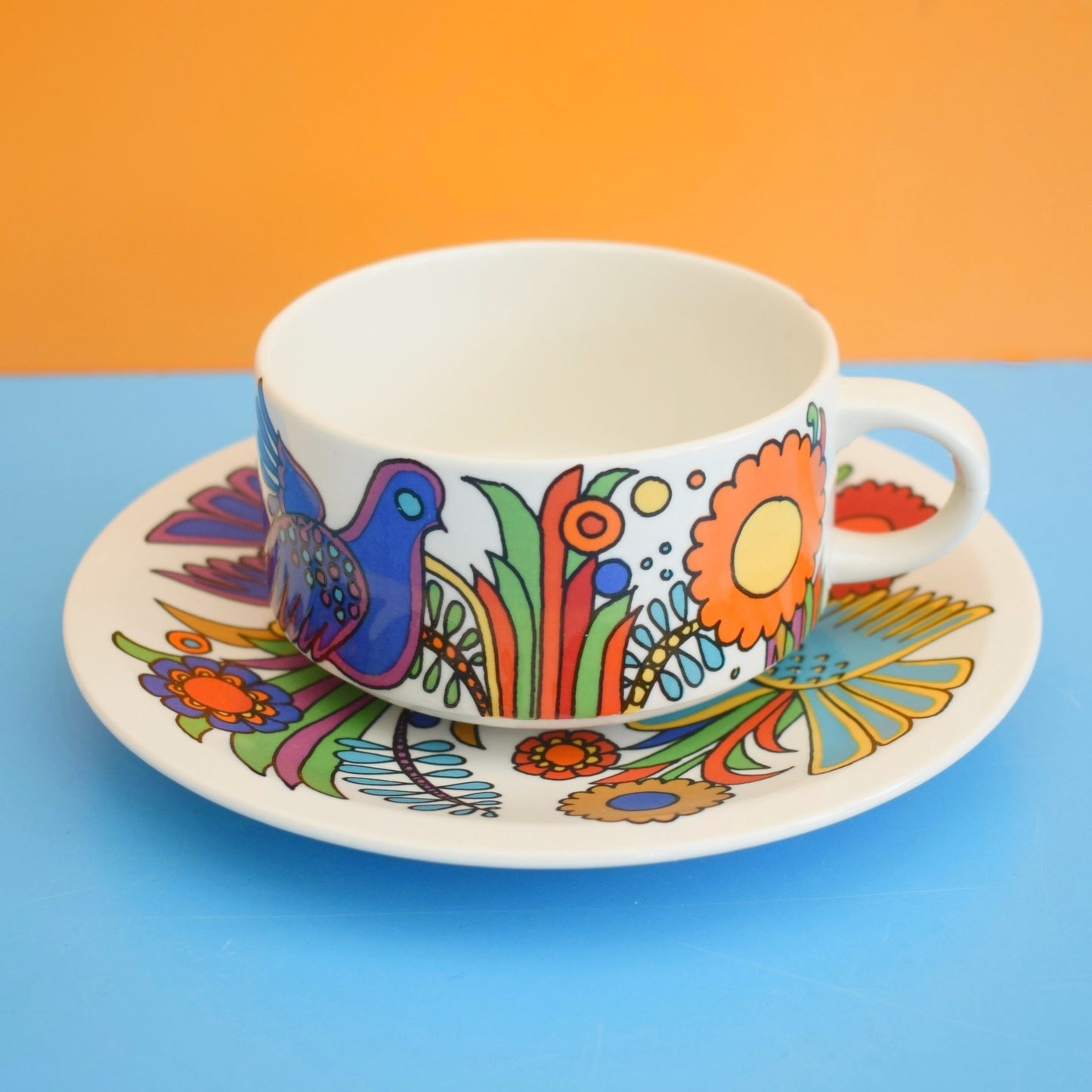 Vintage 1970s Villeroy & Boch Acapulco China by Pineapple Retro