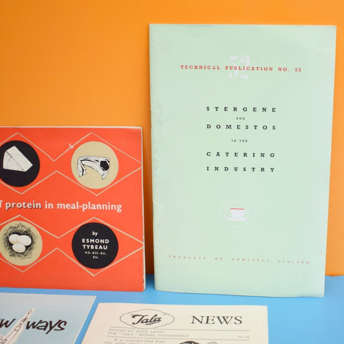 Vintage 1960s Catering / Recipe / Booklet Selection