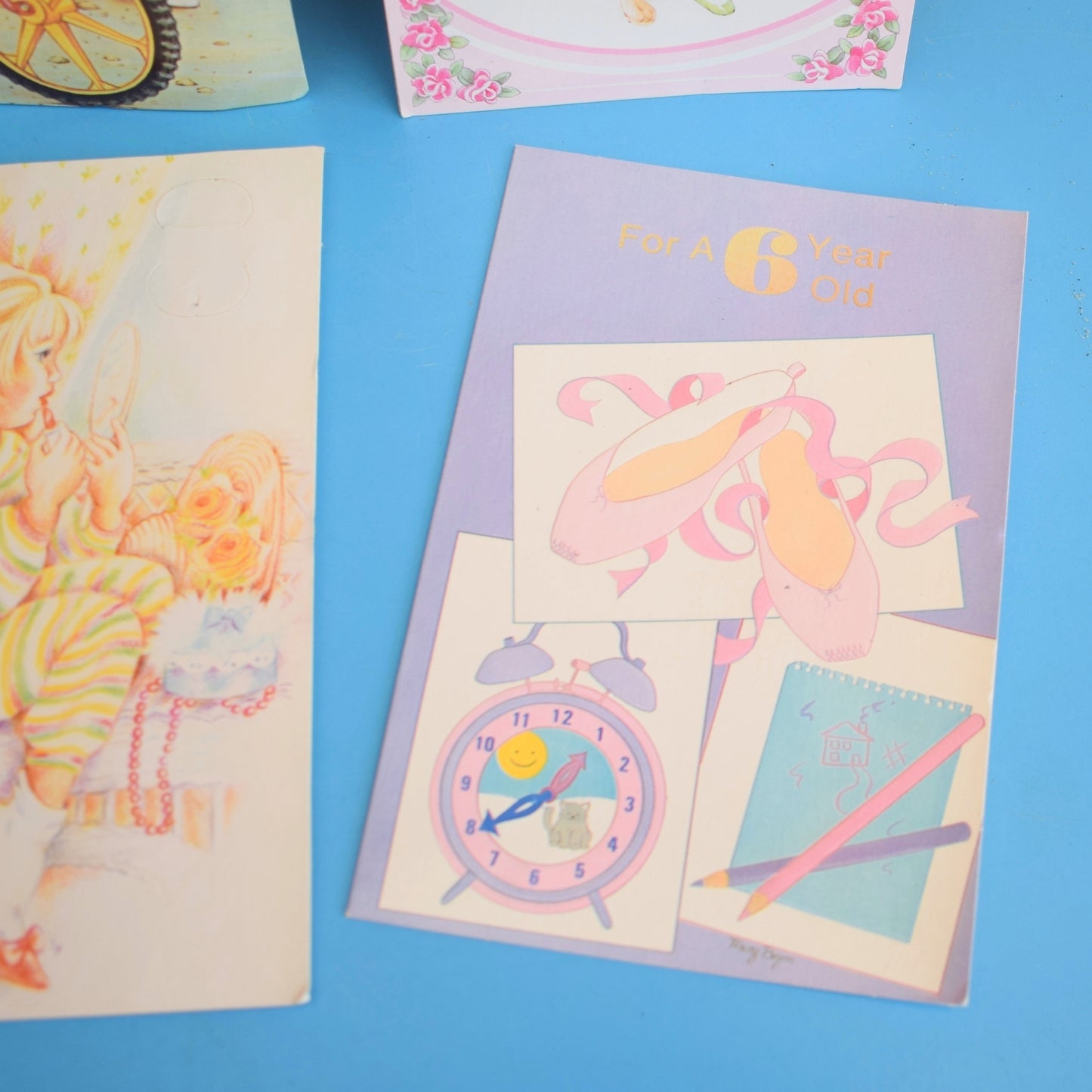 Vintage 1980s Used Greeting Cards - Mixed Fashion/ BMX by Pineapple Retro