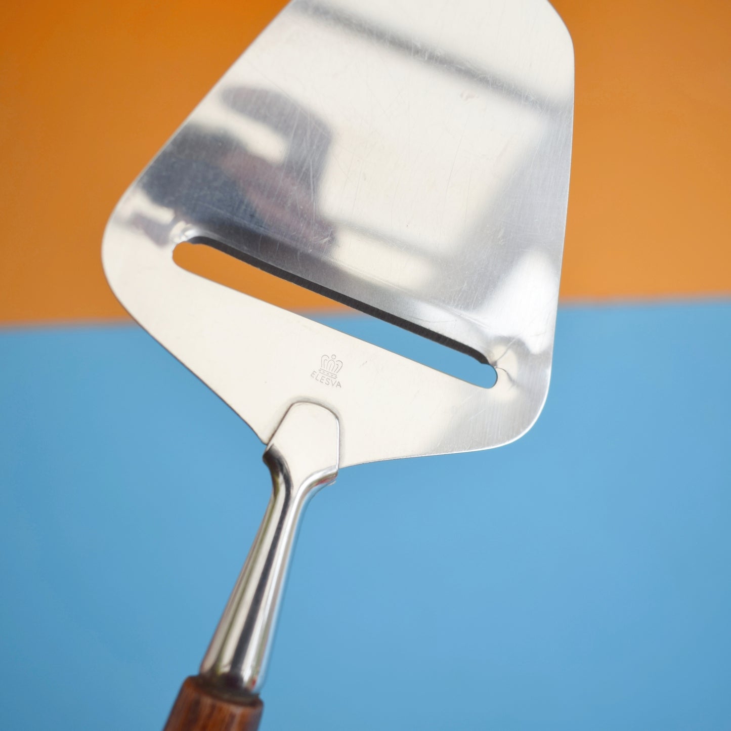 Vintage 1960s Stylish Teak Cheese Slicer by Vintage