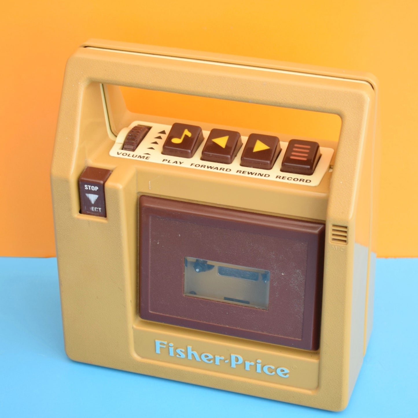 Vintage 1980s Fisher Price Cassette Player / He-Man Cassette & Booklet