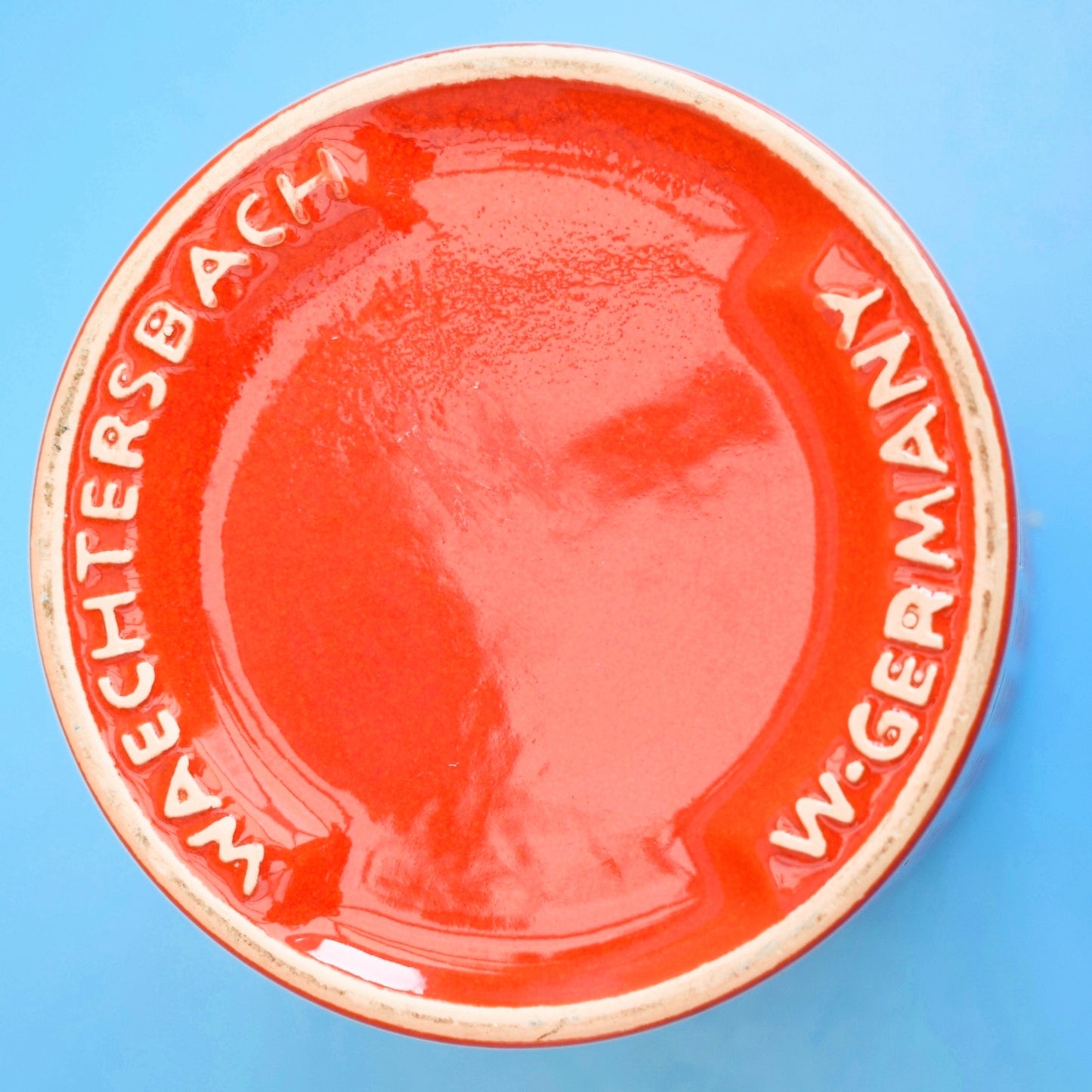 Vintage 1980s German Waechtersbach - Heart Jar