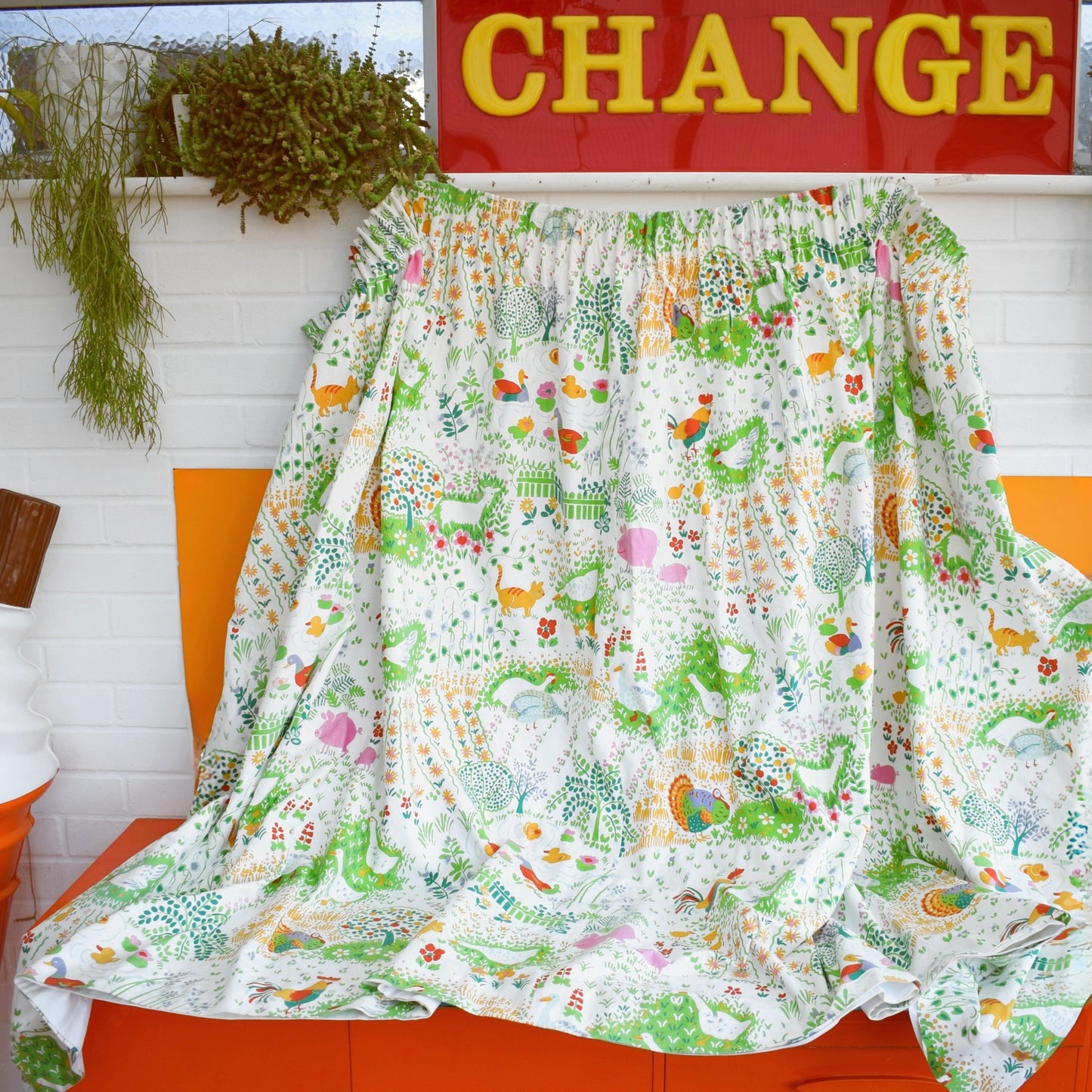 Vintage 1960s Jonelle Curtains - Summertree - Animals