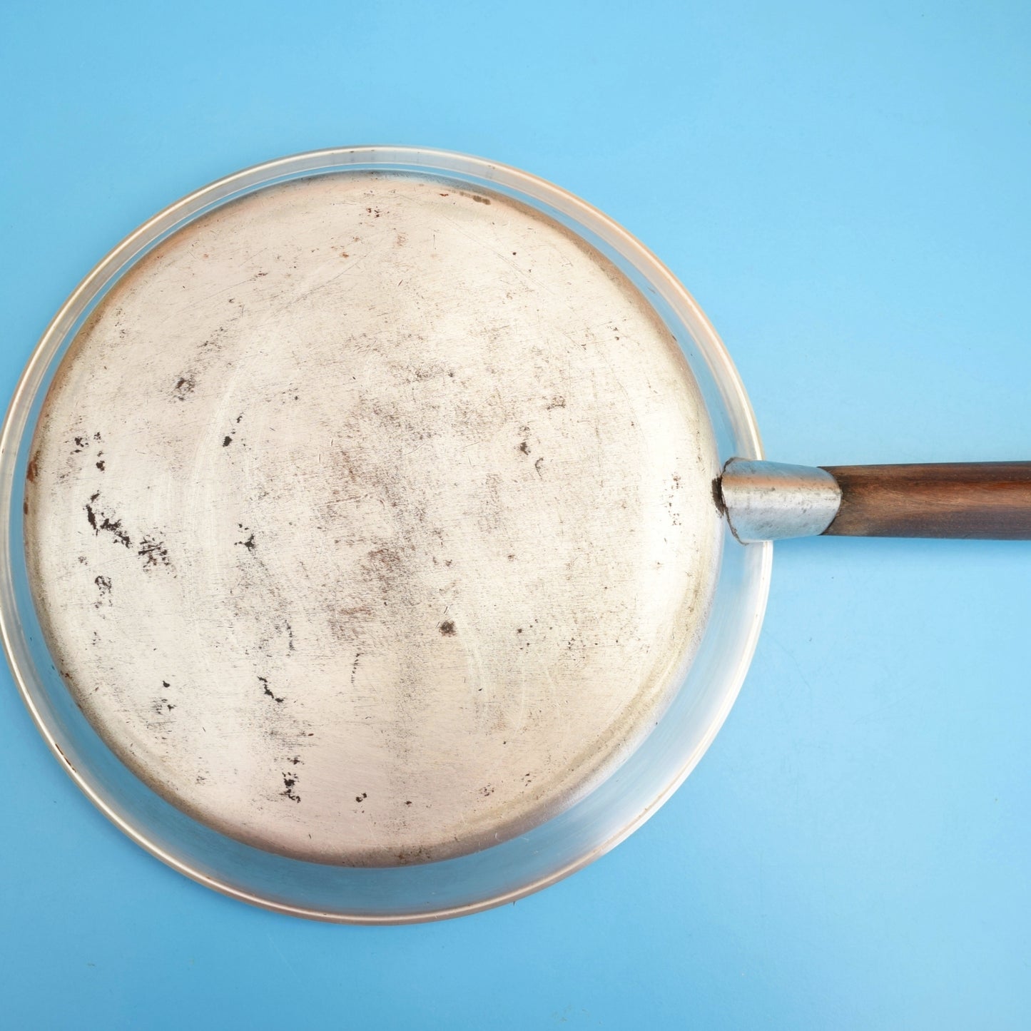 Vintage 1960s Egg Poacher / Saucepan - Anodised Aluminium / Plastic by Vintage