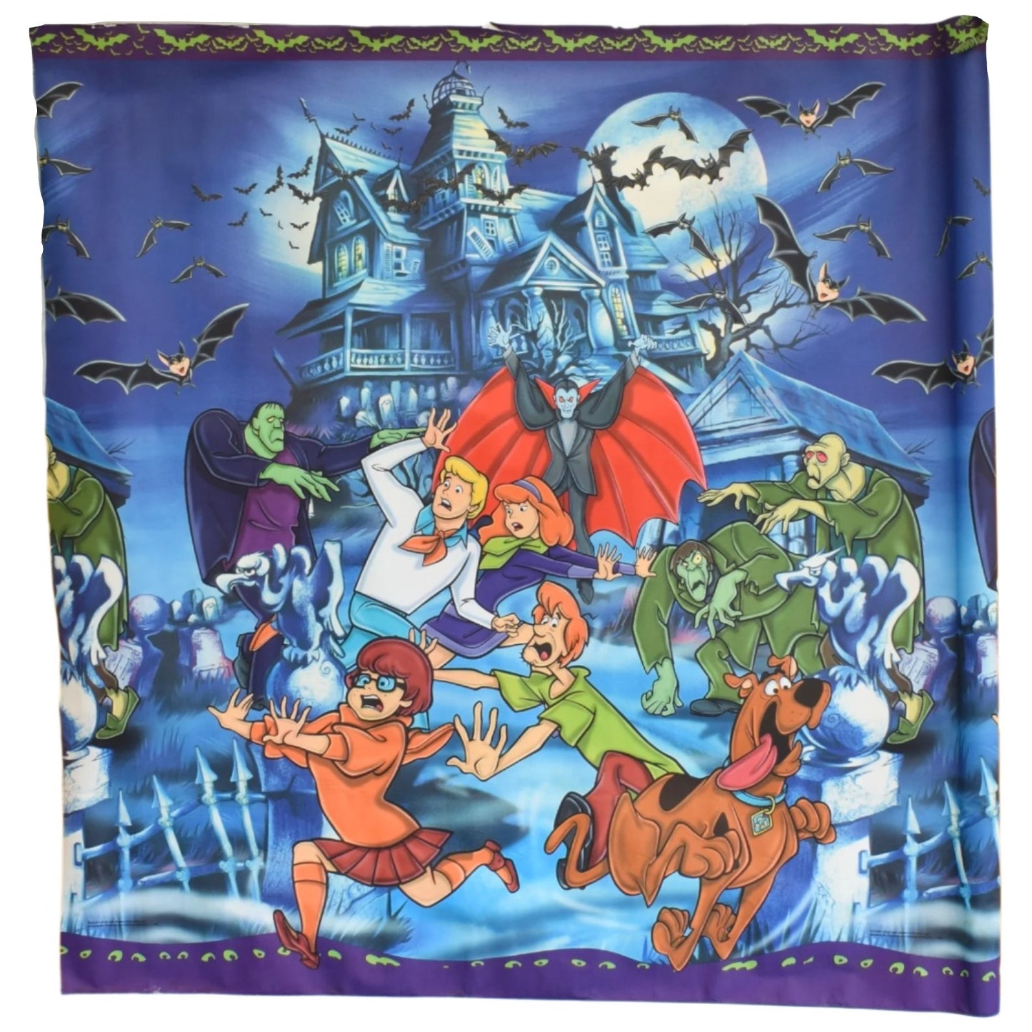 Vintage 1990s Vinyl Roll / Wall Art - Scooby Doo