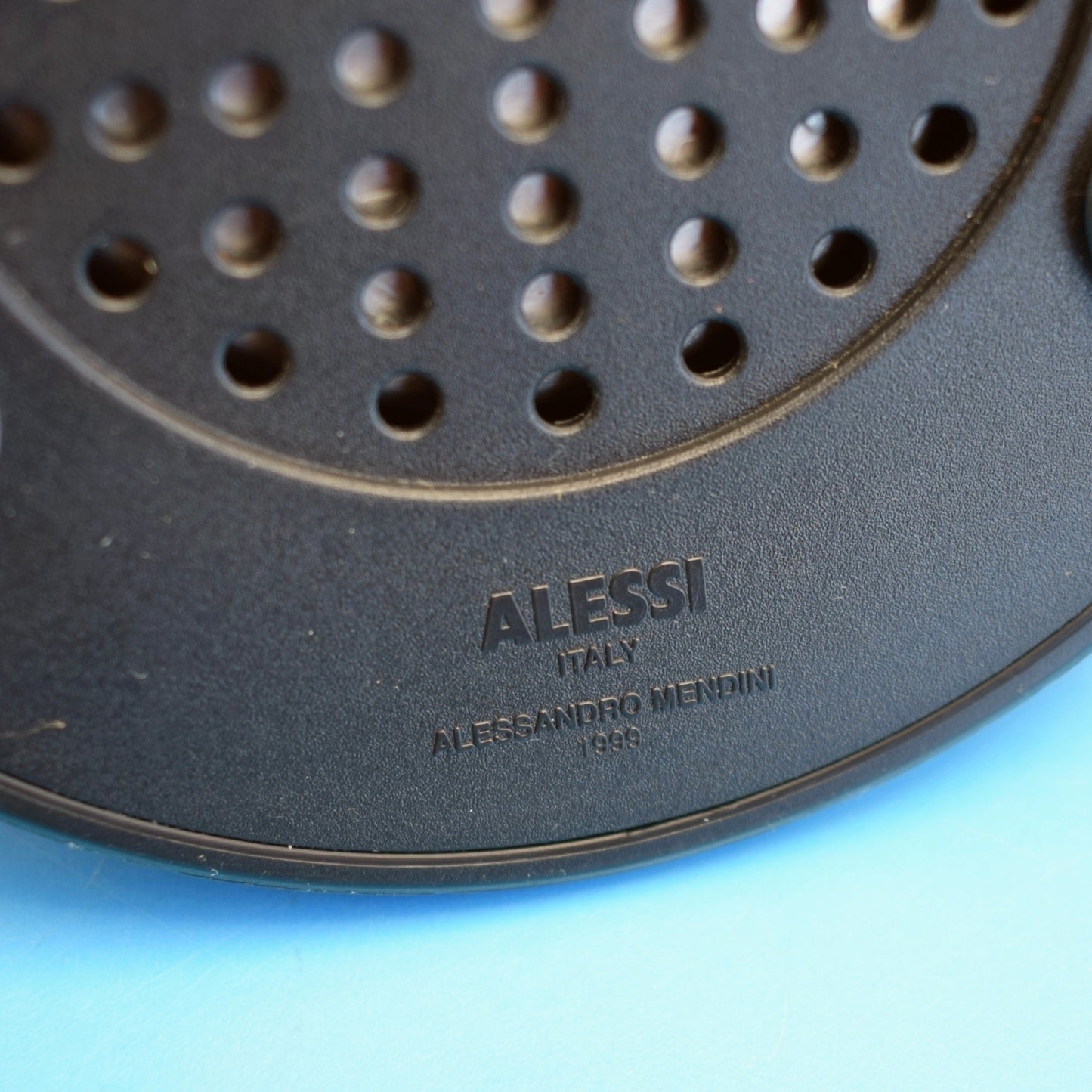 Vintage 1990s Kitchen Timer - Alessi Anna Design - Black