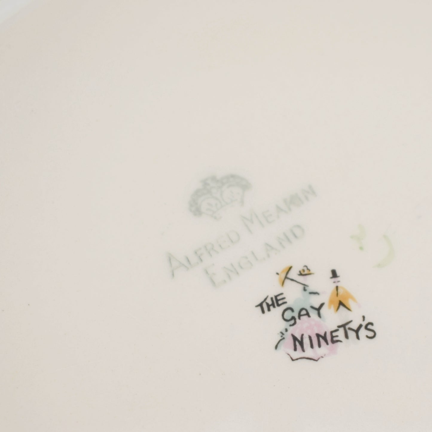 Vintage 1950s Kitsch Alfred Meakin - Gay Ninety's