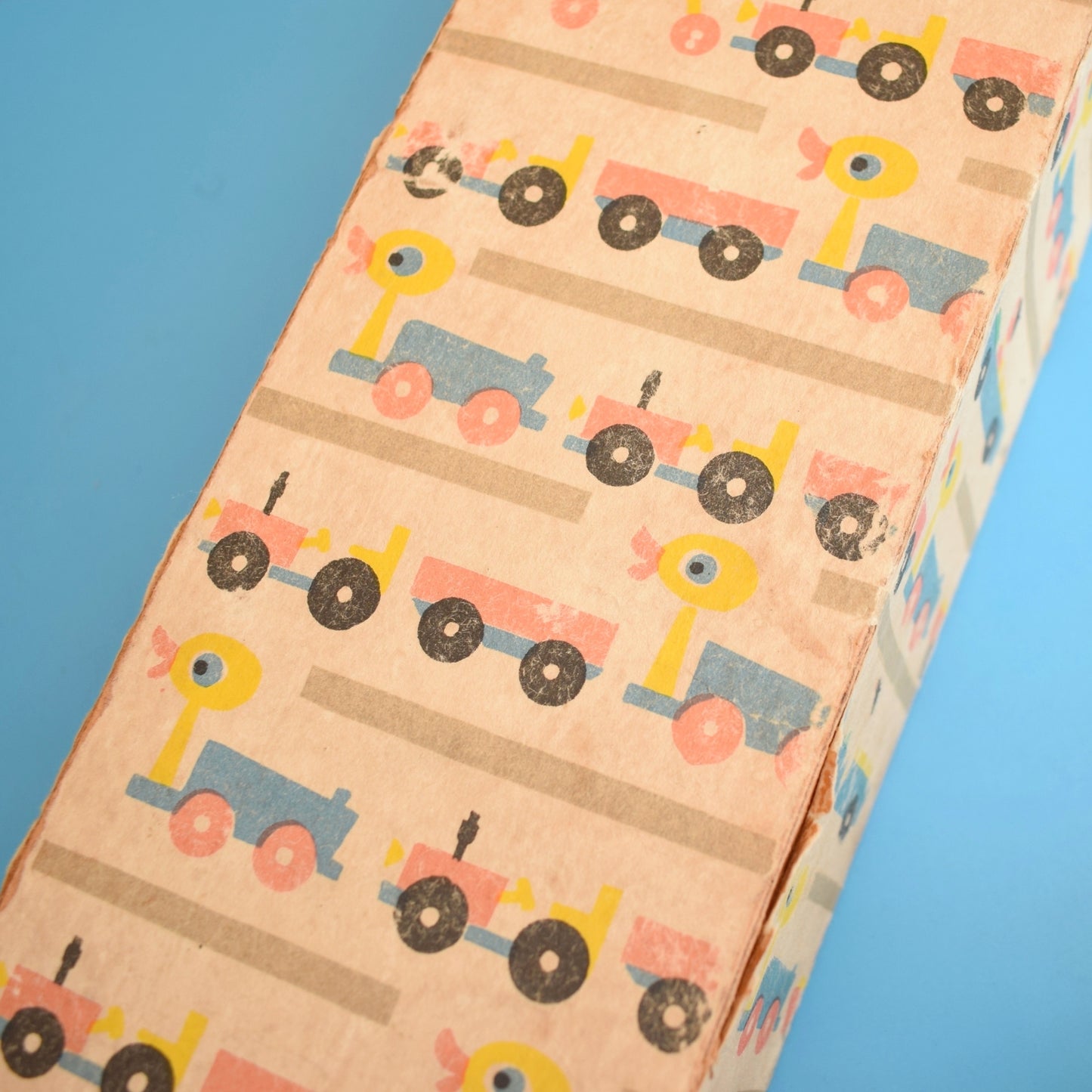 Vintage 1960s Wooden Train - Tofa- Boxed