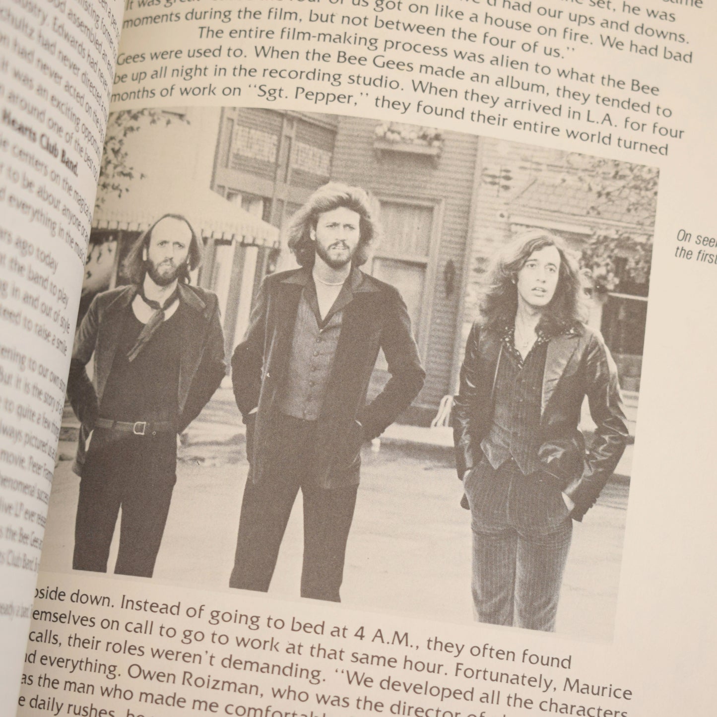 Vintage 1970s Bee Gees Authorised Biography