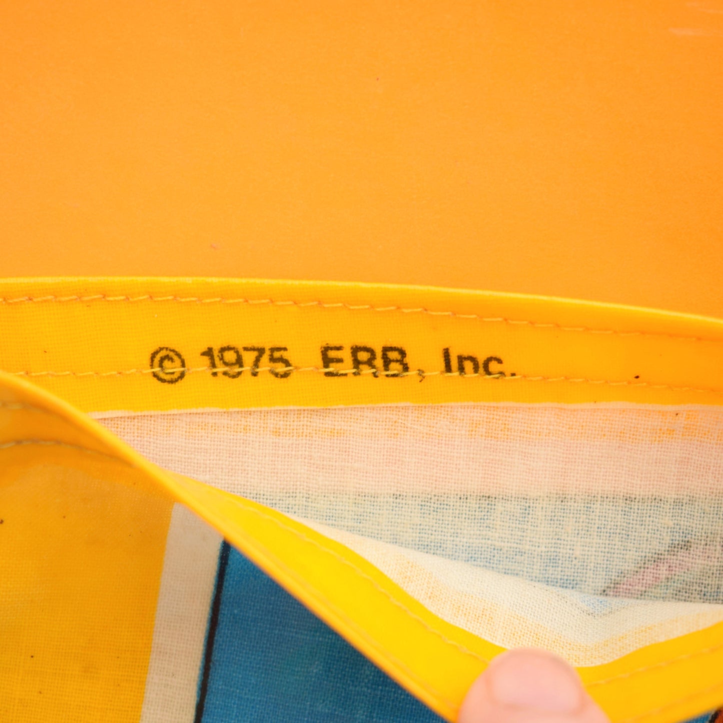 Vintage 1970s Vinyl Shopping Bag - Tarzan