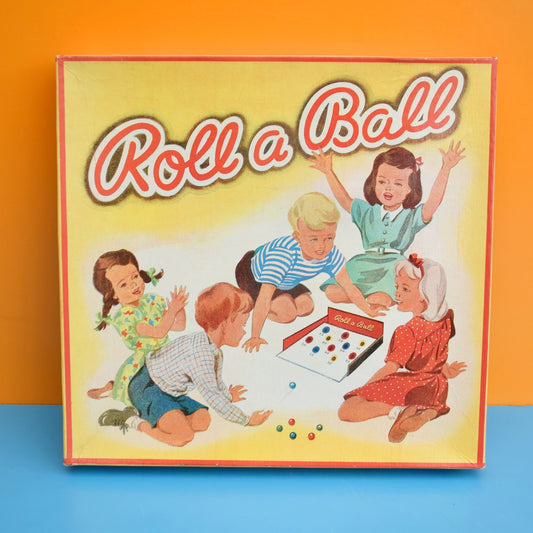 Vintage 1950s Roll A Ball Game- Boxed