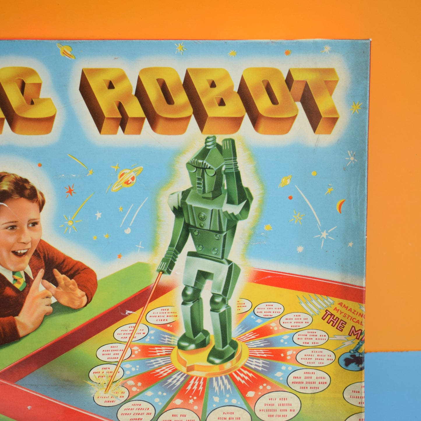 Vintage 1950s Magic Robot Game- Boxed