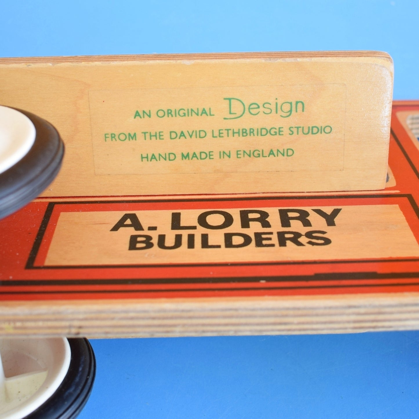 Vintage 1960s Wooden Lorry / Truck - David Lethbridge Studio