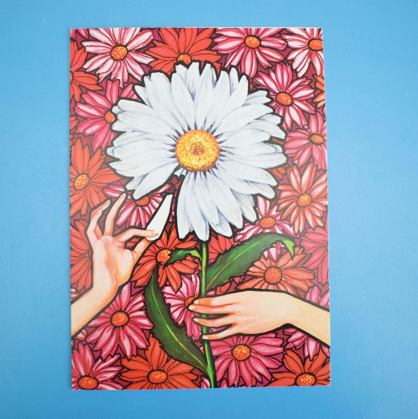 Vintage 1970s Greeting Card - by Paolo Romanelli - She Loves Me by Eric's Cards