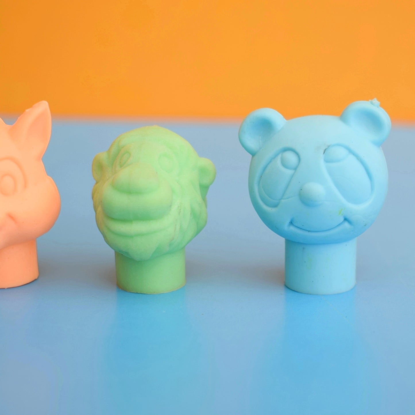 Vintage 1980s Collectable Erasers / Rubbers - Pencil Toppers