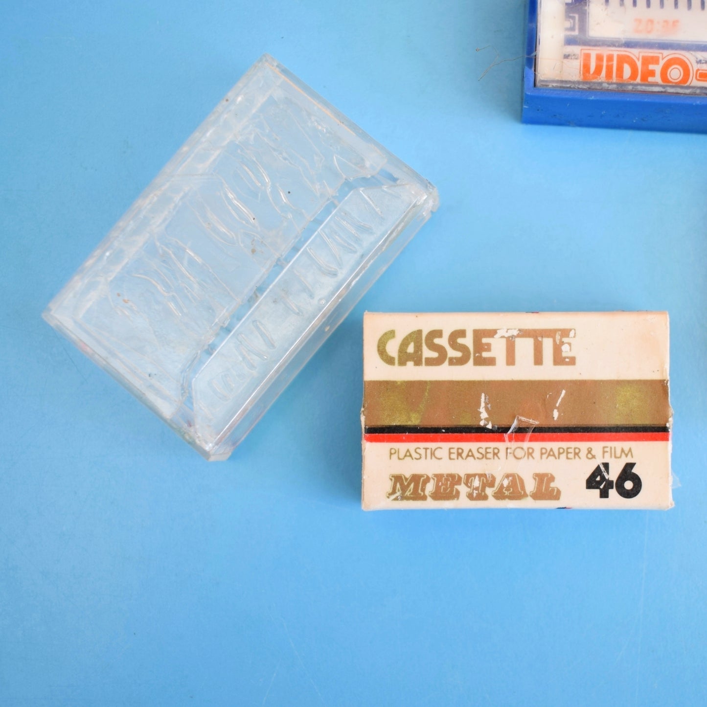 Vintage 1980s Collectable Erasers / Rubbers - Technology / Gamining x10 by Pineapple Retro