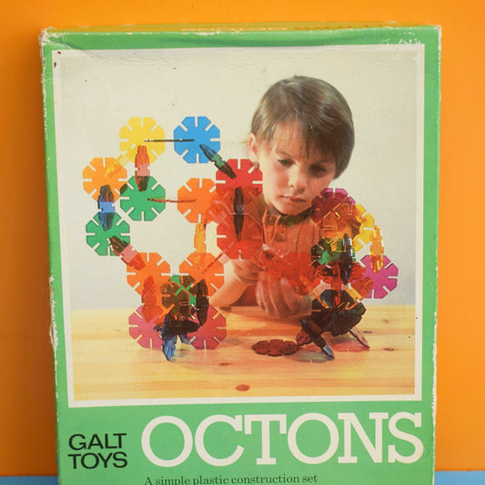 Vintage 1970s Perspex Octons - by Galt (Boxed) .