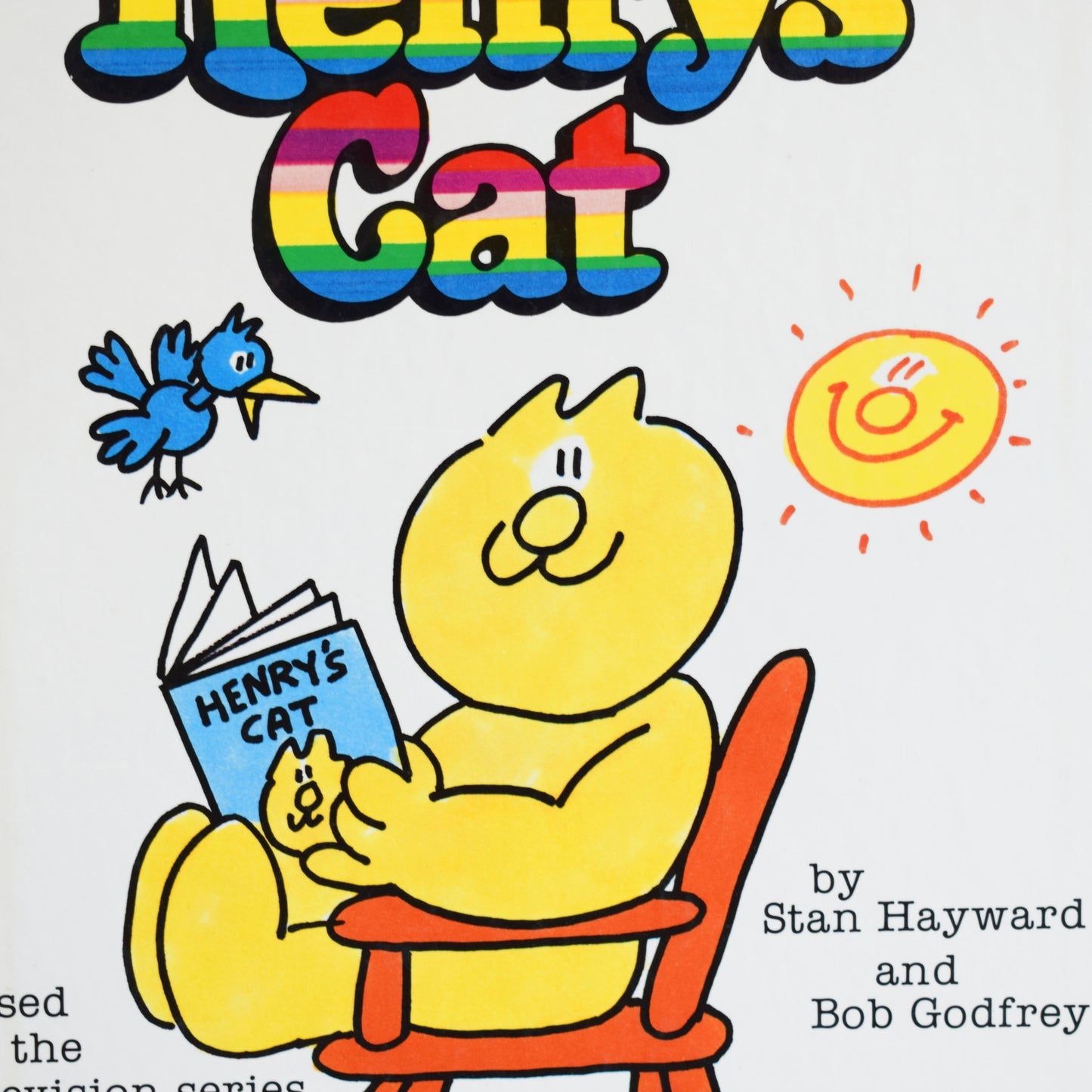 Vintage 1980s Henry's Cat Book .