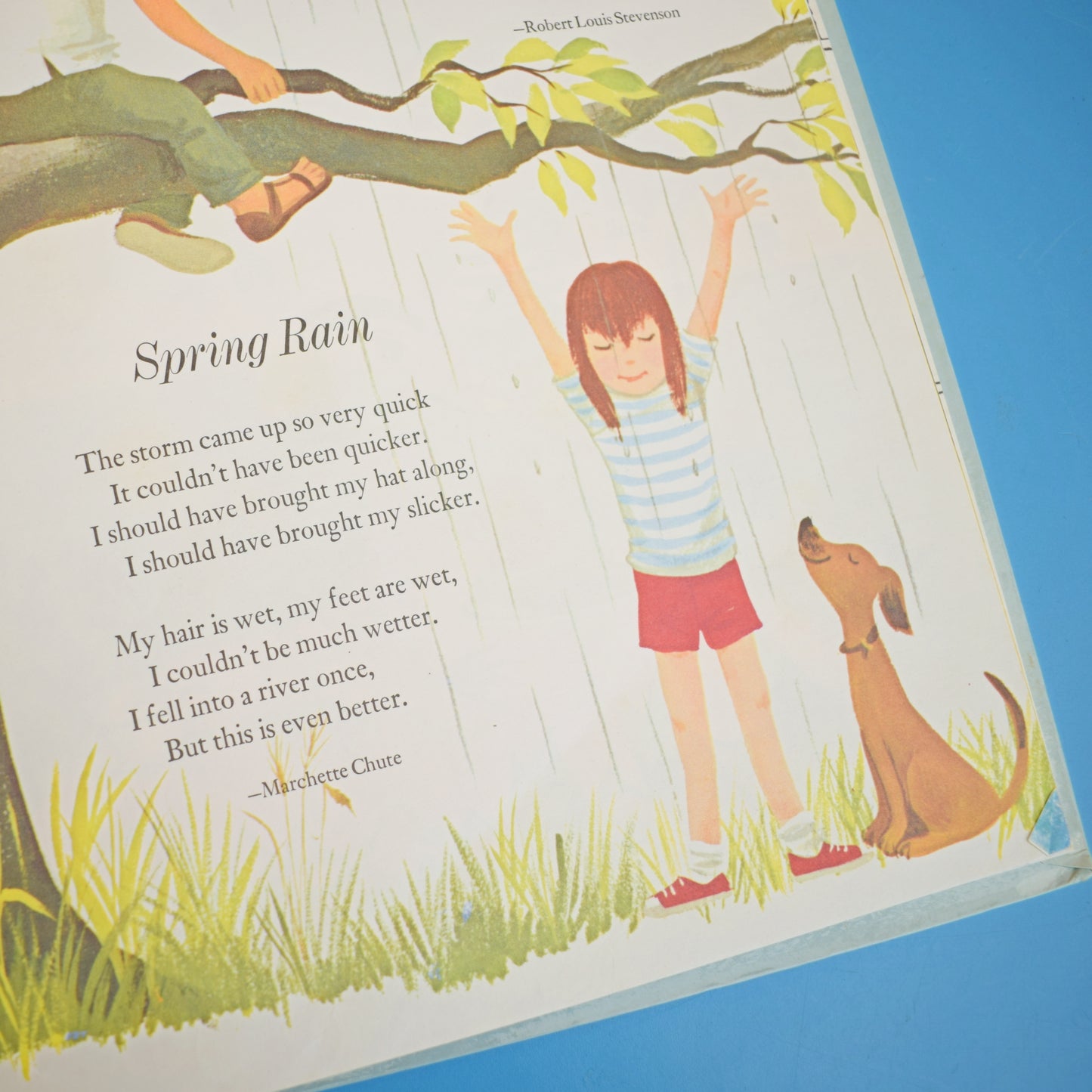Vintage 1960s Poems To Read For the Very Young by Pineapple Retro