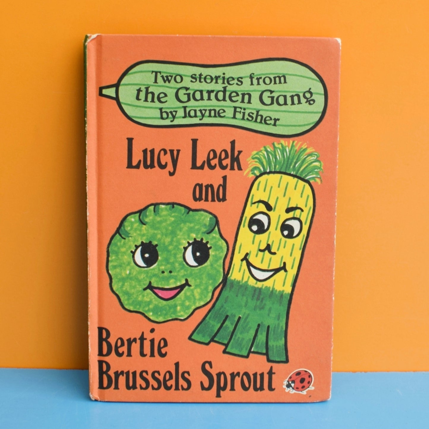 Vintage 1980s Ladybird Book - Garden Gang - Lucy Leek & Bertie Brussels Sprout