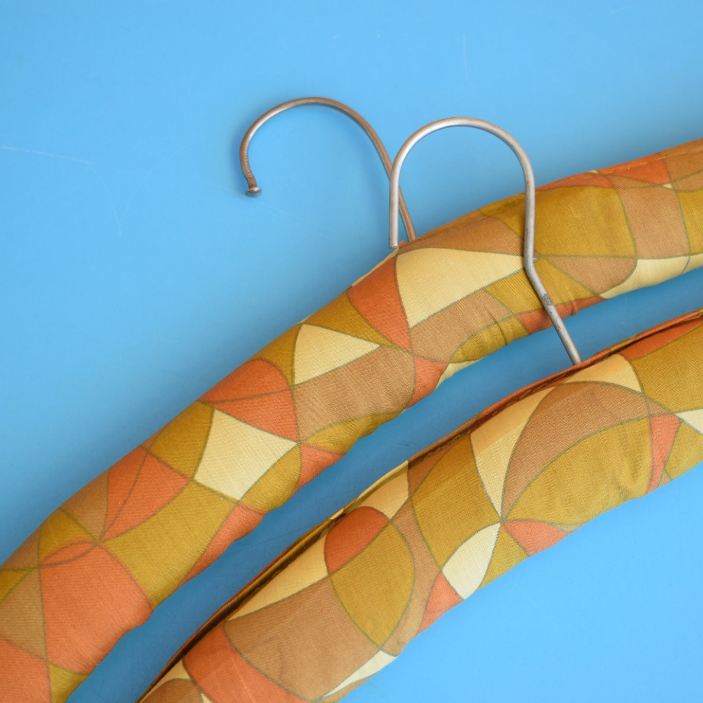 Vintage 1960s Padded Clothes Hangers - x5