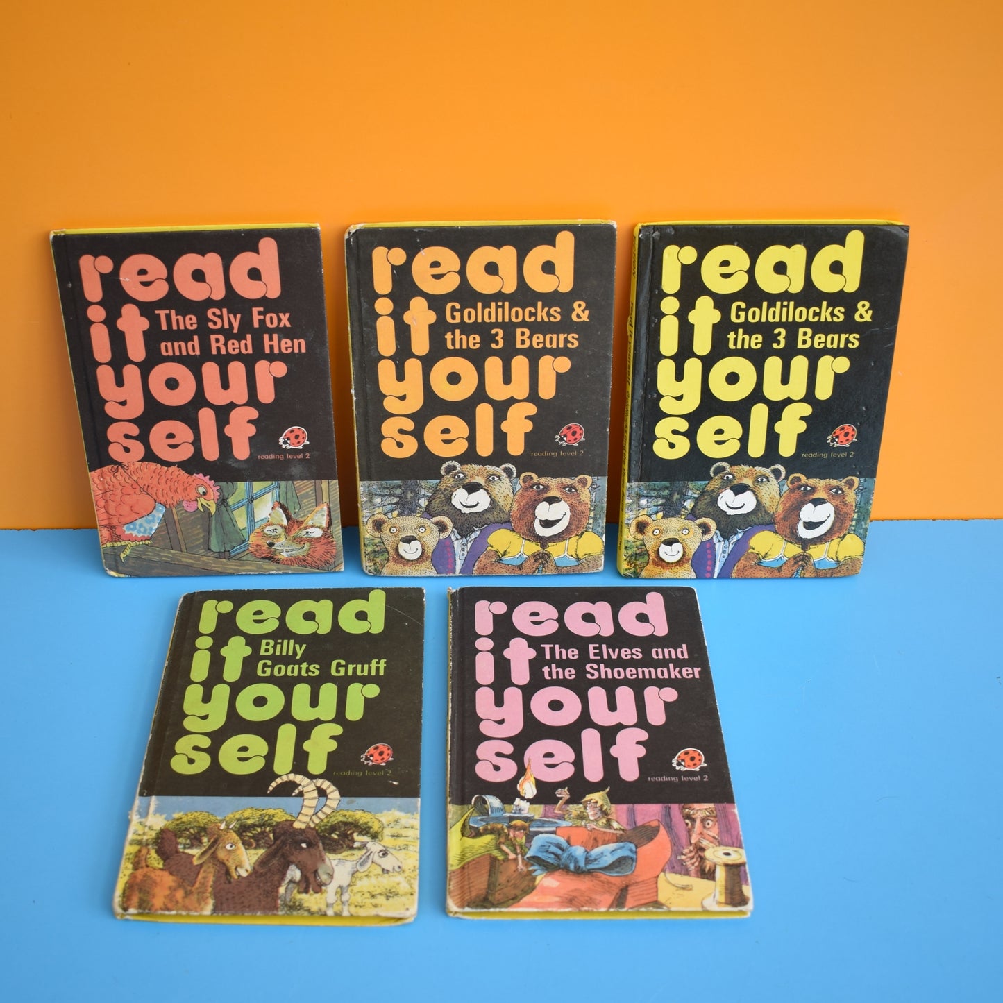 Vintage Ladybird Books - Read It Yourself - Level 2