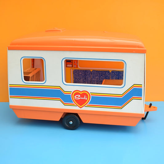 Vintage 1970s Sindy Doll Folding Caravan - Boxed