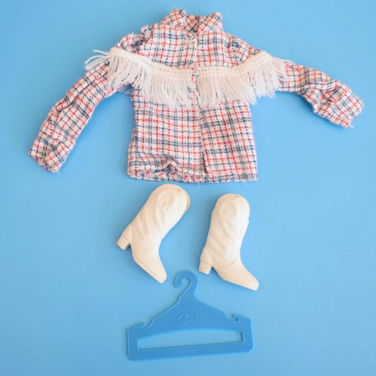 Vintage 1980s Sindy Rodeo Shirt & Boots