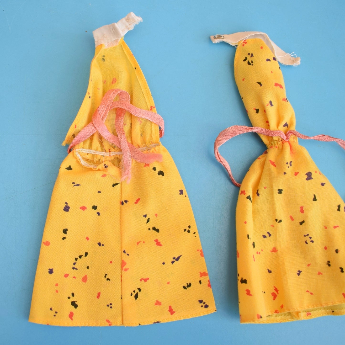 Vintage 1980s Barbie 'My First Barbie' Yellow Dress