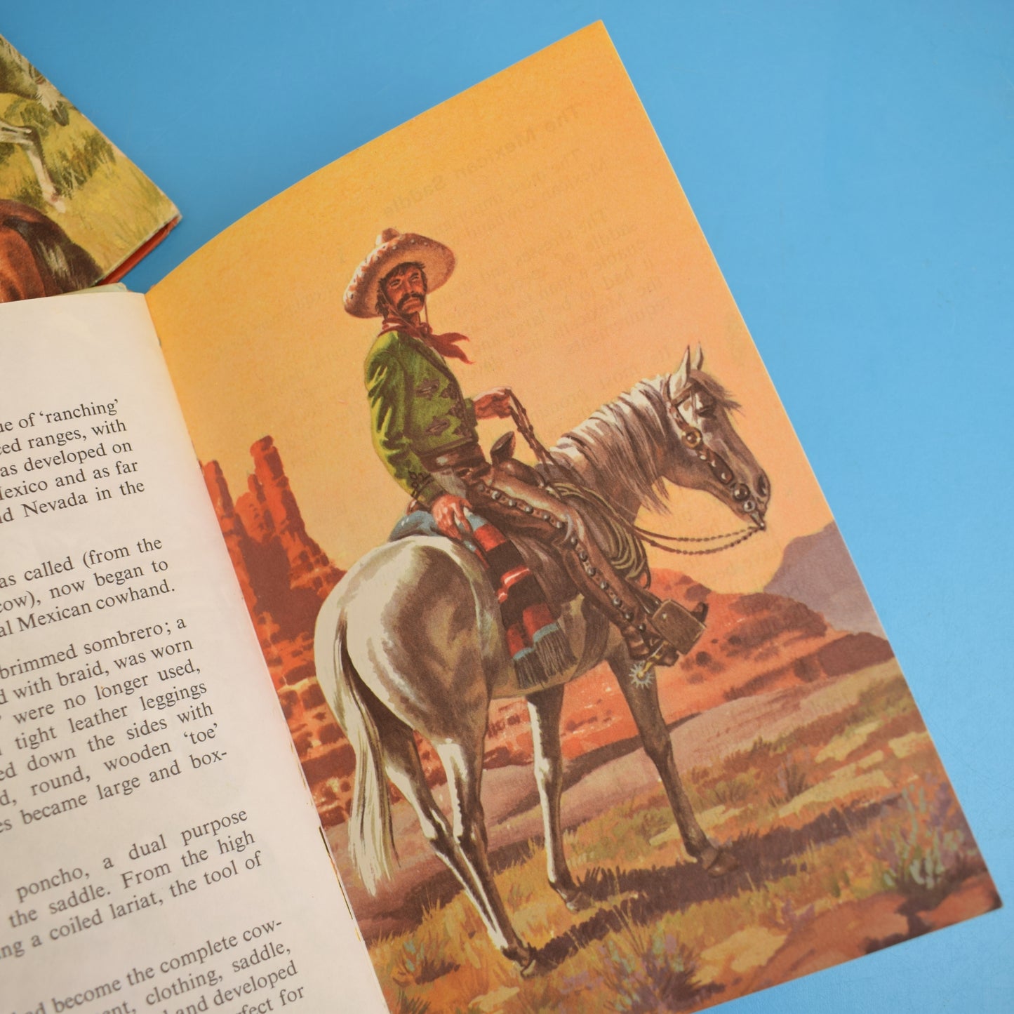 Vintage 1970s Ladybird Books - Cowboys & Indians