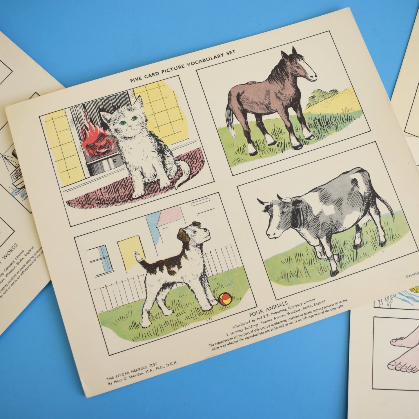 Vintage 1960s The Stycar Hearing & Vision Test Kit