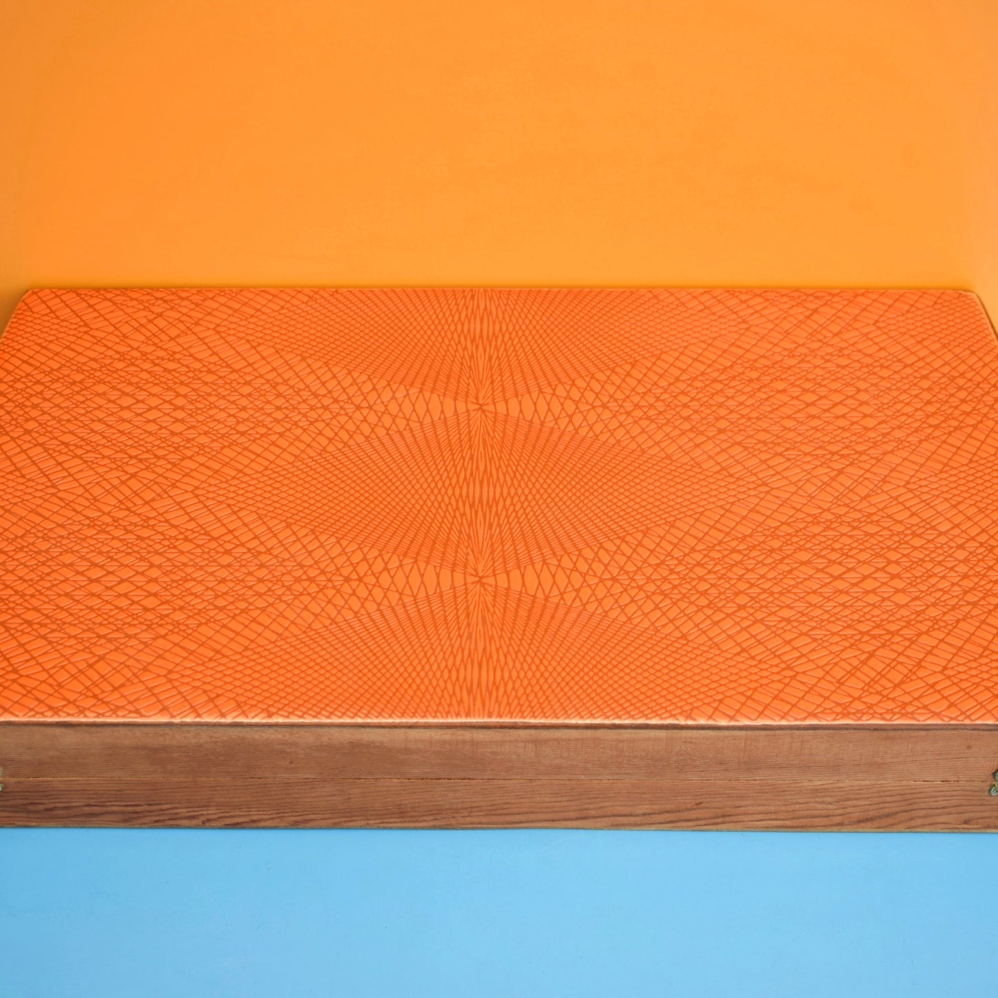 Vintage 1960s Teak Glosswood Cutlery Canteen - Holland - Unique