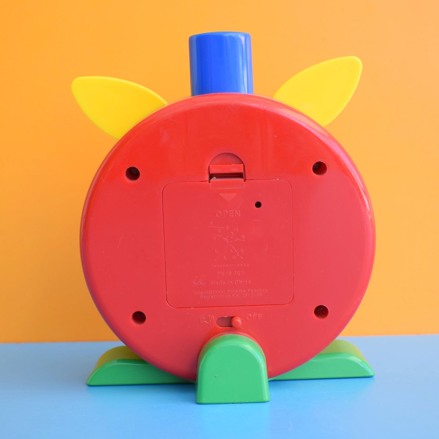 Vintage 1990s Kids Plastic Bunny Alarm Clock