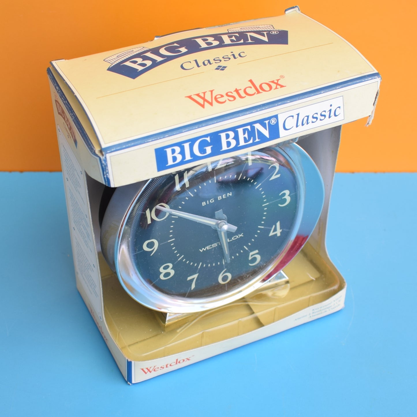 Vintage 2000s Westclox Big Ben Alarm Clock - Black- Boxed