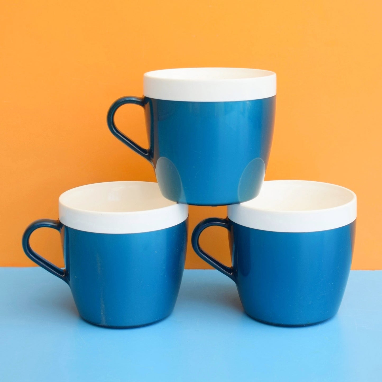 Vintage 1960s Picnic Basket Set - French Holiday