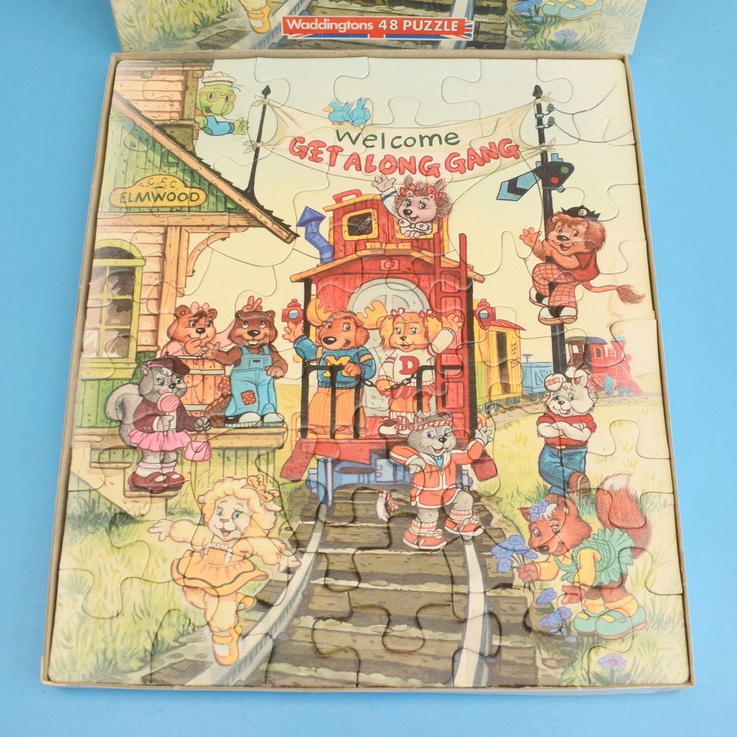 Vintage 1980s Jigsaw Puzzle - Get Along Gang