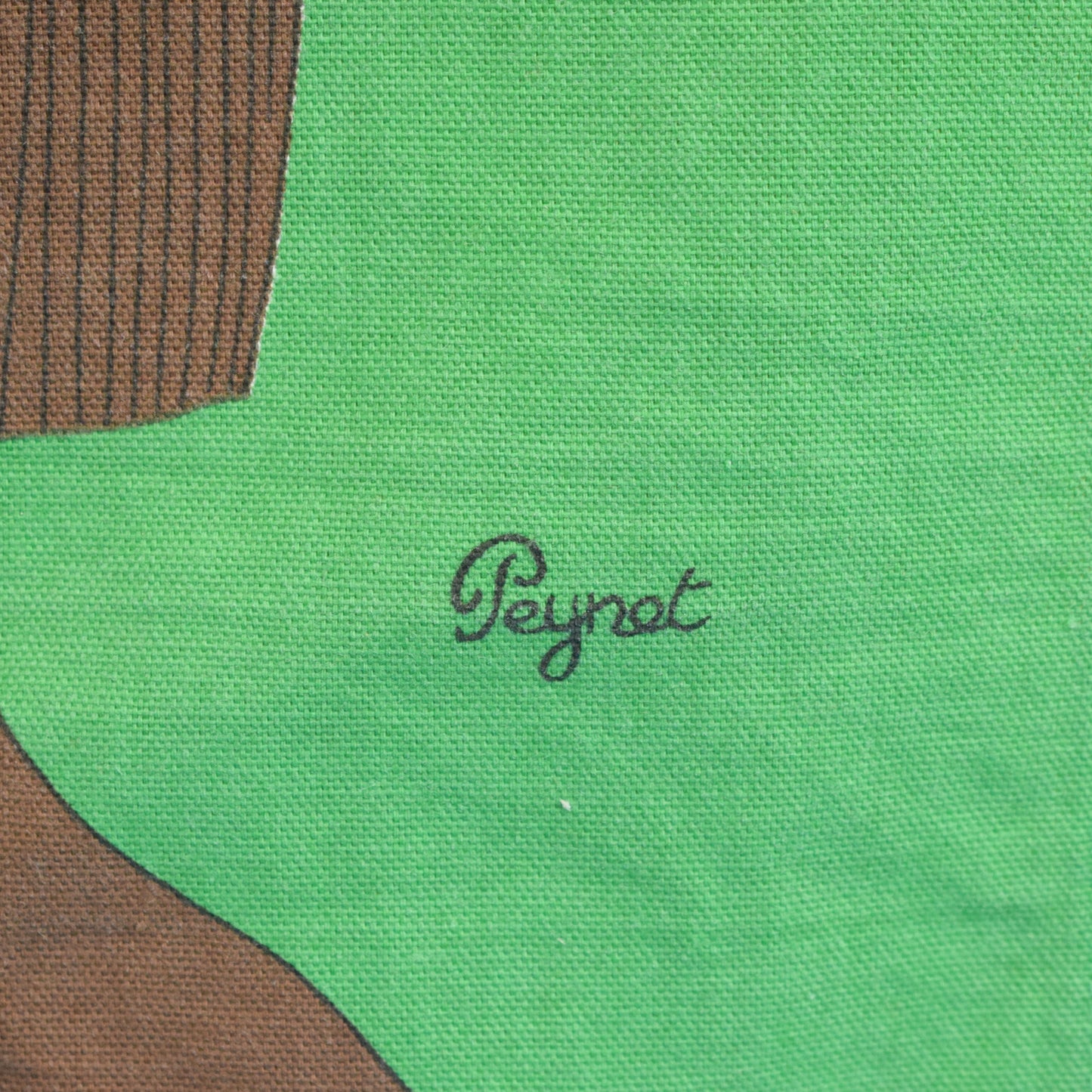 Vintage 1970s Raymond Peynet Tea Towel - Venezia by Vintage