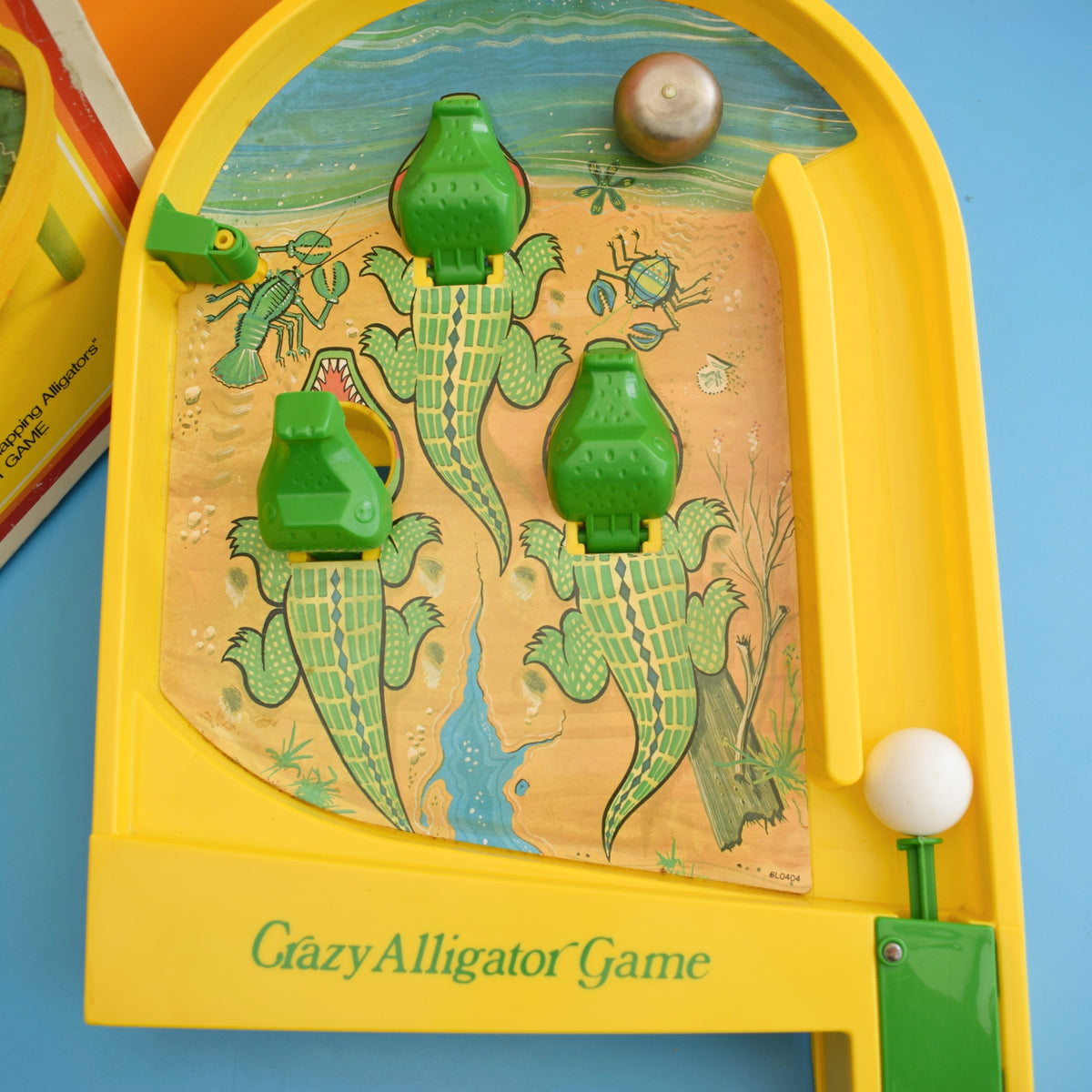 Vintage 1970s Pinball Machine - Crazy Alligator Game - Boxed by Vintage