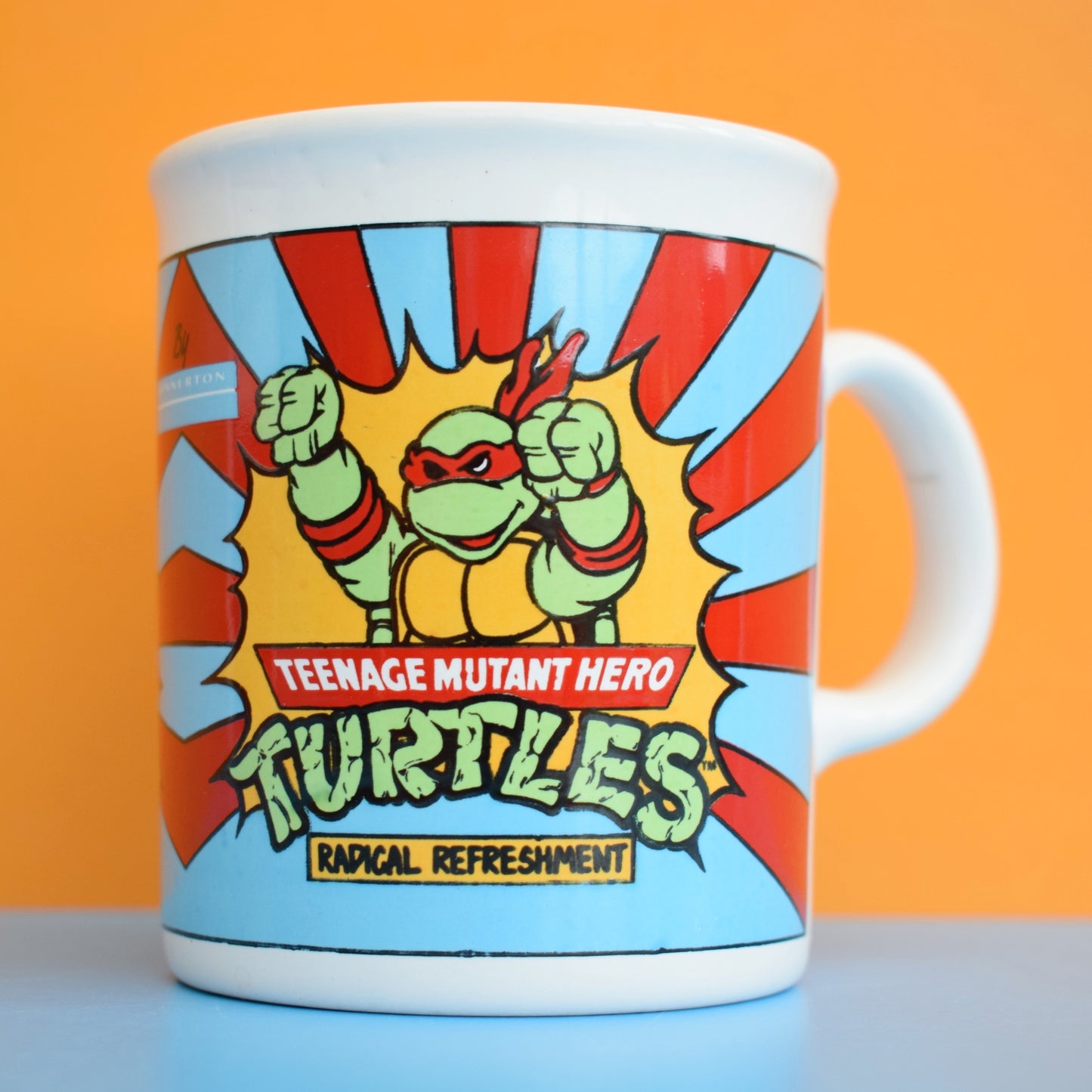 Vintage 1990s Mug - Teenage Mutant Hero Turtles