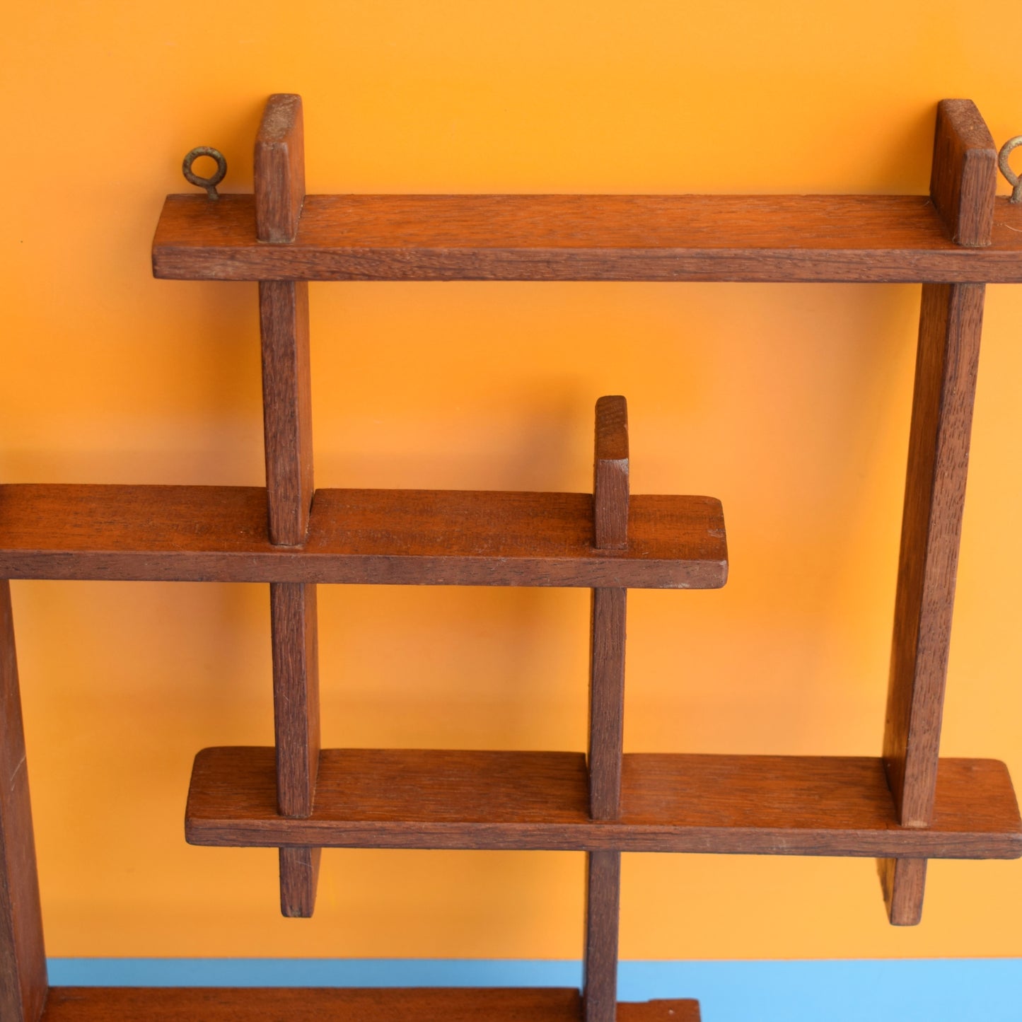 Vintage 1960s Gaybox Wooden Small Shelving Unit